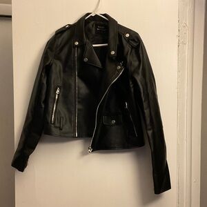 Ashley By 26 International Black Leather Jacket